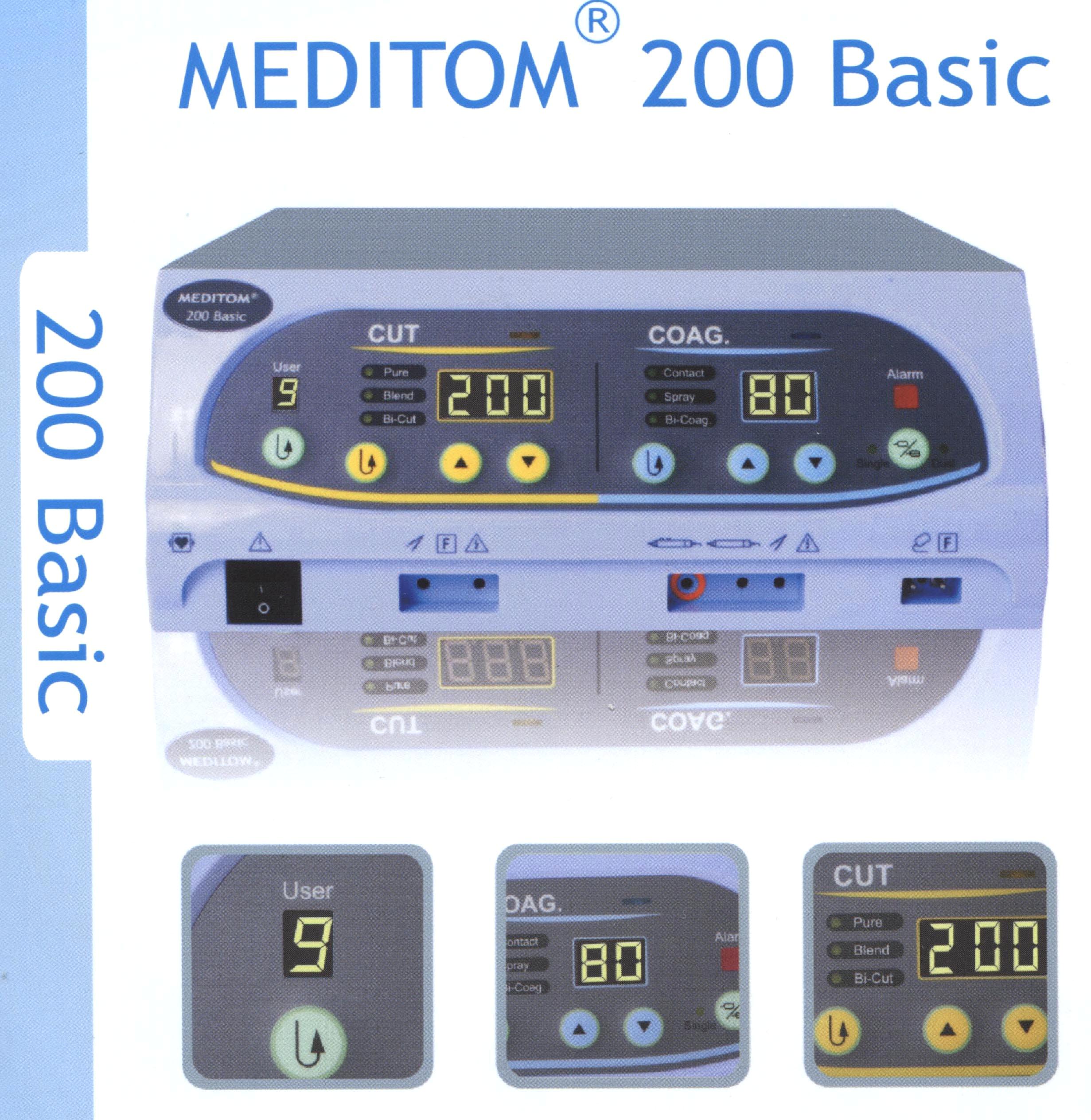Dao mổ điện cao tần Meditom 200 Basic-Daiwha